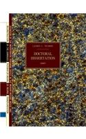 Doctoral Dissertation [1987]