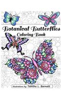 Botanical Butterflies Coloring Book