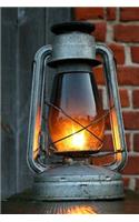 Glowing Vintage Kerosene Lantern Journal