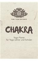 Chakra - Yoga Planer für Yoga Lehrer und Schüler