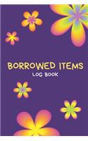 Borrowed Items logbook