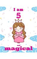 unicorn journal i am 5 and magical