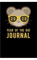 2020 Year Of The Rat Journal