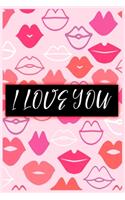 i Love you: happy valentines day notebook Rude Naughty Birthday/Valentine's Day/Anniversary Notebook For Him - Funny Blank