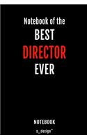 Notebook for Directors / Director: awesome handy Note Book [120 blank lined ruled pages]