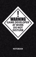 Game Developer At Work