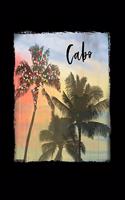 Cabo: Mexican Feliz Navidad Christmas Journal Notebook Shopping Organizer Holiday Food Meal Party Planner Budget Expense Tracker. Tropical Palm Tree Soft 
