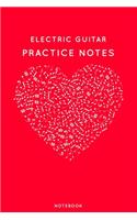 Electric guitar Practice Notes