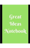 Great Ideas Notebook