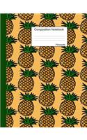 Pineapple Composition Notebook