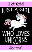 Unicorn Dot Grid Journal