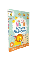 Bright Bee Simple Math Activity Flashcards