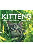Kittens Daily Planner Calendar 2017
