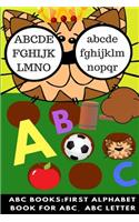 abc book: first alphabet for abc(1 First Book for Baby)