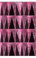 Bullet Journal Notebook Abstract Triangles Pattern 8