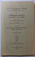 Inscriptions Grecques Et Latines de la Syrie: Les Inscriptions Forestieres d'Hadrien Dans Le Mont Liban(104 Bibliotheque Archeologique Et Historique)