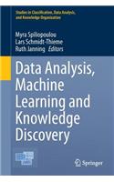 Data Analysis, Machine Learning and Knowledge Discovery