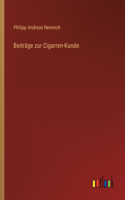 Beiträge zur Cigarren-Kunde