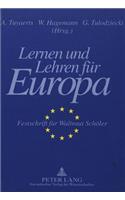 Lernen Und Lehren Fuer Europa