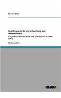 Einführung in die Verantwortung von Unternehmen