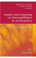 Analyse Und Gestaltung Von Leistungsf Higen Is-Architekturen