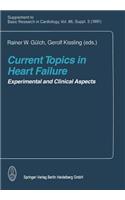 Current Topics in Heart Failure