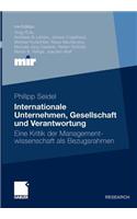 Internationale Unternehmen, Gesellschaft und Verantwortung