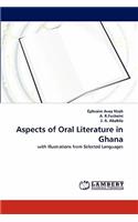 Aspects of Oral Literature in Ghana