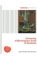 University of Birmingham Guild of Students: (English)