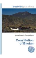 Constitution of Bhutan