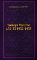 Torreya Volume v.32-33 1932-1933