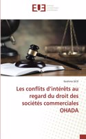 Les conflits d'intérêts au regard du droit des sociétés commerciales OHADA