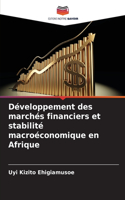 Développement des marchés financiers et stabilité macroéconomique en Afrique