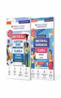 Oswaal One For All Question Bank + One For All Workbook (NCERT & CBSE) Class 6 Science (Set Of 2 Books) | For Latest Exam