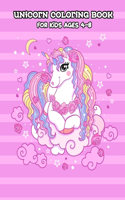 Unicorn Coloring Book For Kids Ages 4-8