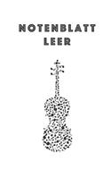 Notenblatt Leer