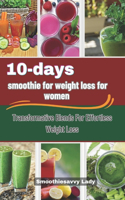 10-day smoothie for weight loss for women