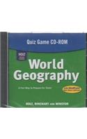 Holt World Geography: Quiz Game CD