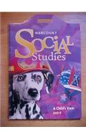 Harcourt Social Studies: Unit Big Book Unit 4 Grade 1