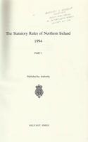 The statutory rules of Northern Ireland 1994