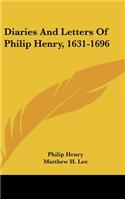 Diaries And Letters Of Philip Henry, 1631-1696