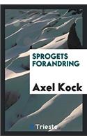 SPROGETS FORANDRING