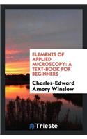 Elements of Applied Microscopy: A Text-Book for Beginners