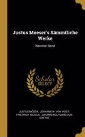 Justus Moeser's Sämmtliche Werke