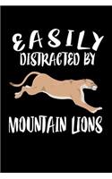 Easily Distracted By Mountain Lions: Animal Nature Collection