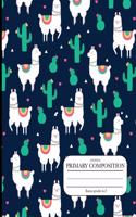 Primary Composition journal llama grades k-2