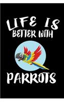 Life Is Better With Parrots: Animal Nature Collection