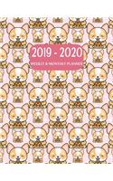 2019-2020 Weekly and Monthly Planner