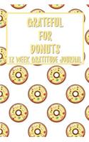 Grateful for Donuts 12 Week Gratitude Journal