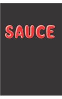 Sauce Notebook Journal